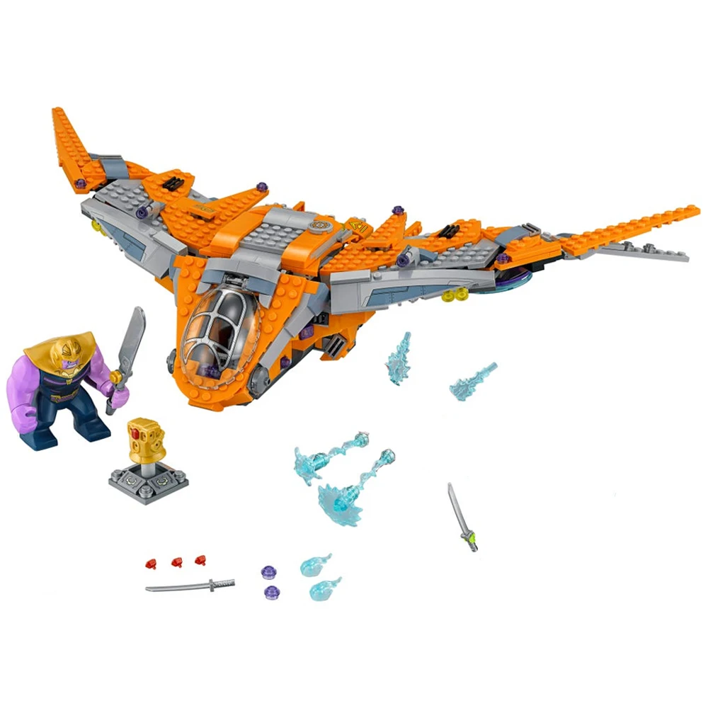 Superhero Avengers Infinity Gauntlet Thanos Ultimate Battle Iron Man Gamora Figures Building Blocks Classic Movie Model Bricks |