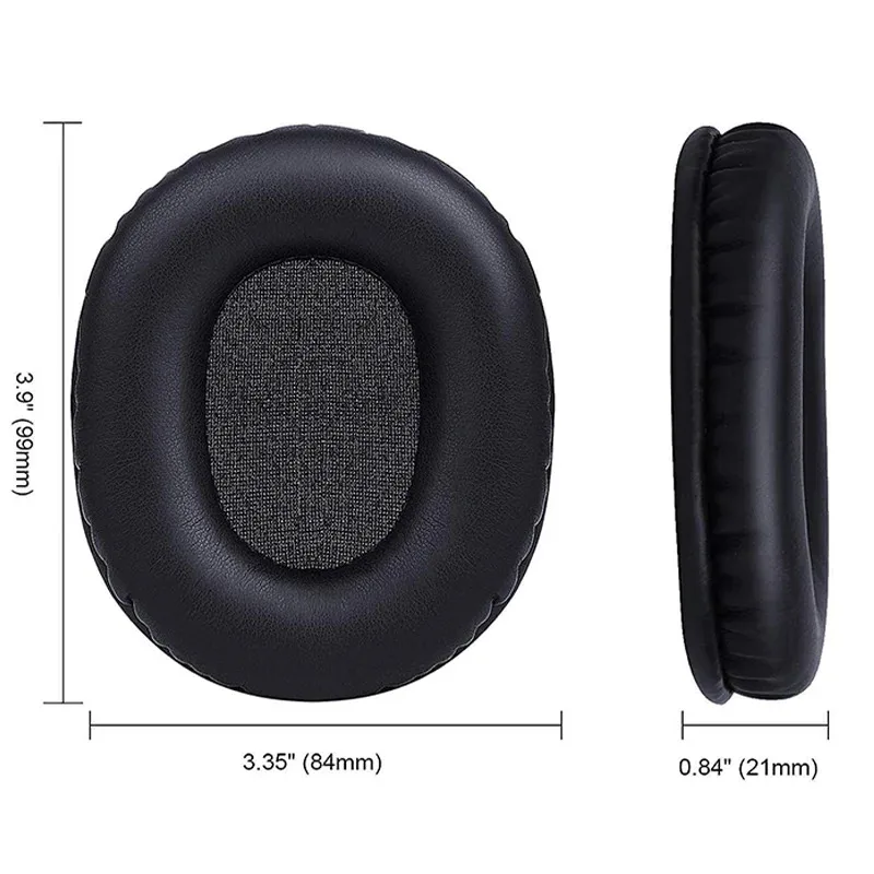 Фото Амбушюры для наушников Audio Technica M50 M50X M20X M30X M40X M40FS MATH-M50 ATH-M50X, сменные амбушюры для гарнитуры №3