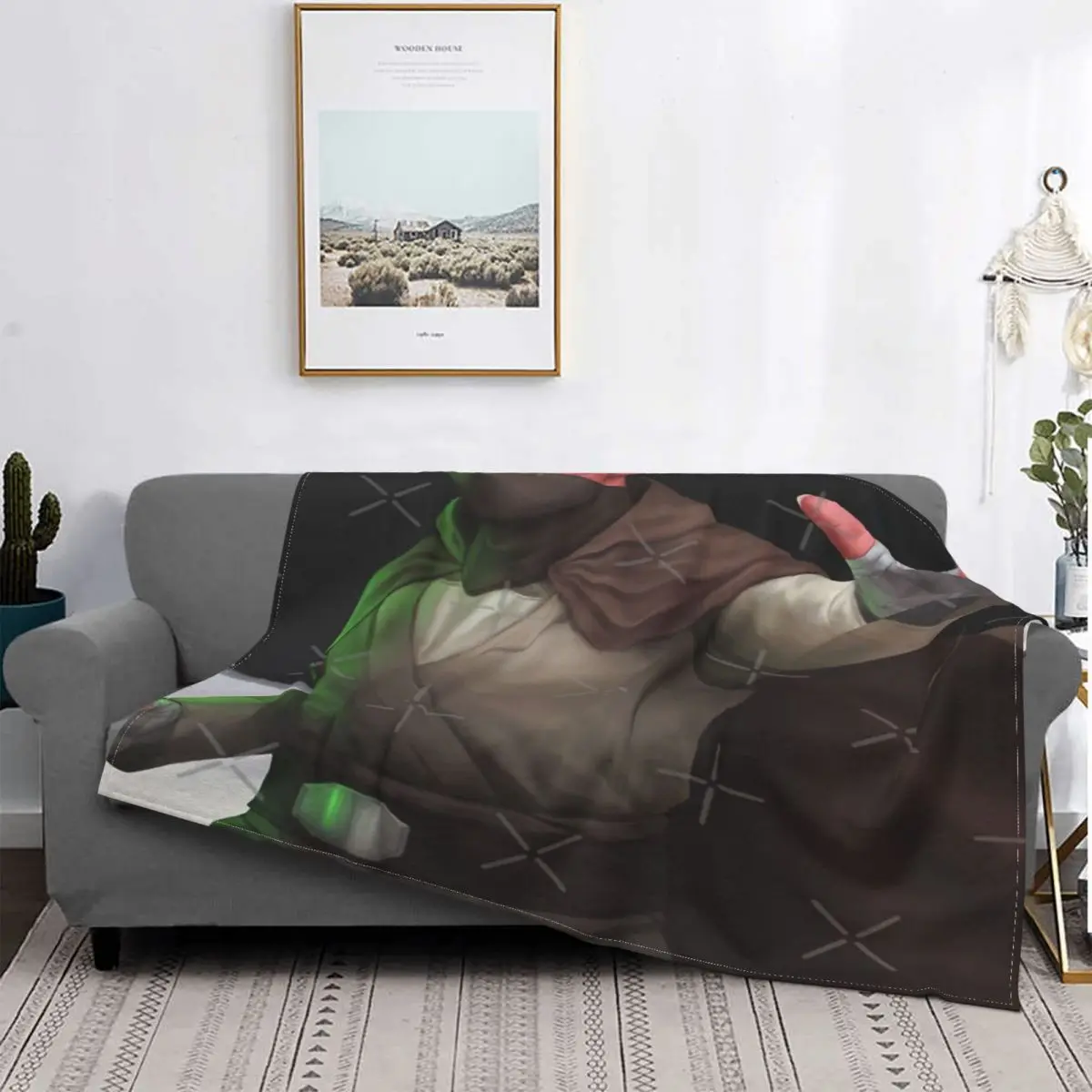 

Vogun-Manta a cuadros Skywalker Vogun para Halloween, colcha de cama, manta de Picnic, colcha de verano, 2021