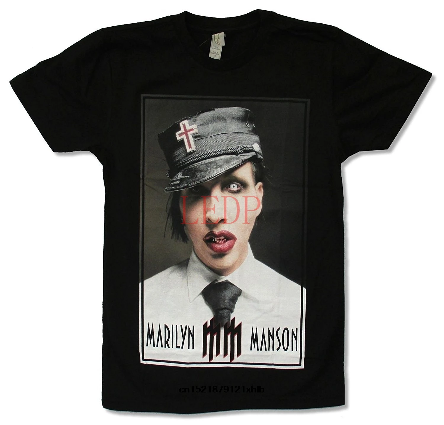 

Marilyn Manson ''Page Boy'' Black Slim Fit Funny Cool funny Men Women t-shirt