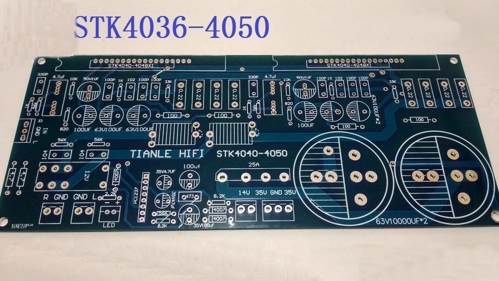

STK4036-STK4050 STK4040XI-STK4048XI лихорадка толстопленочный усилитель мощности доска PCB пустая плата