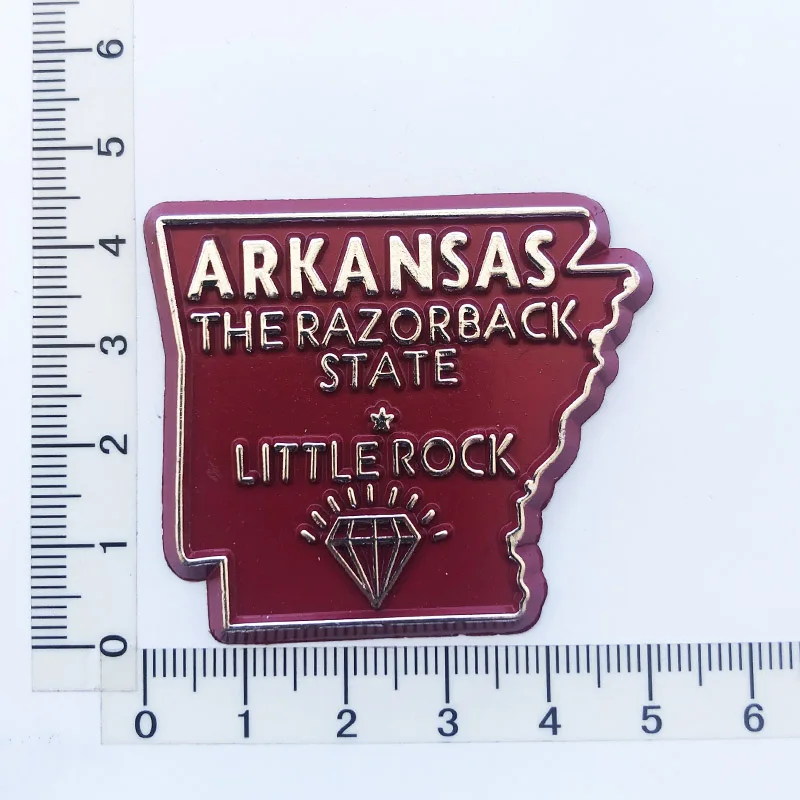 

Магниты для холодильника Arkansas 3D