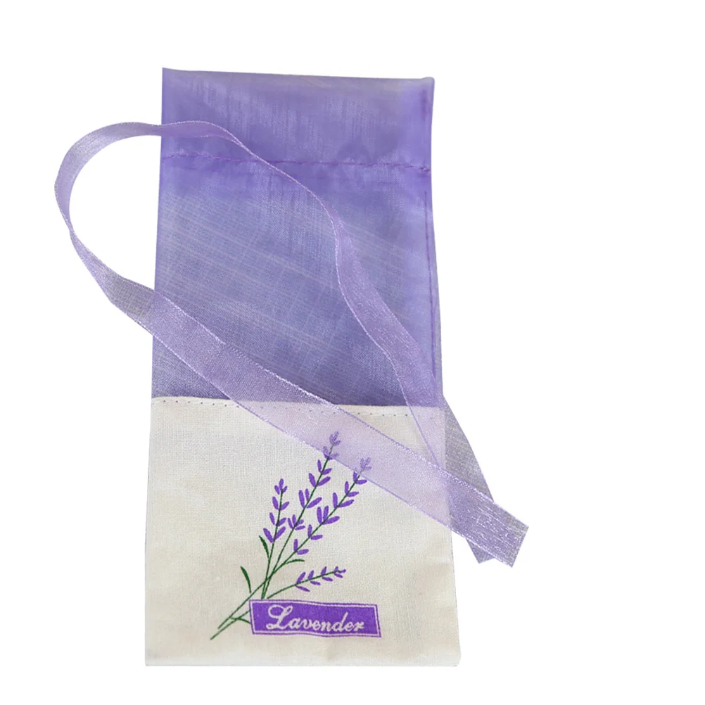 

Lavender Sachet Sachets Empty Scented Fragrance Drawstring Dried Closet Drawers Organza Scent Gauze Gift Drawer Closets Pouch