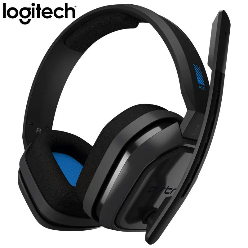 

Logitech Astro A10 Original Wired Headphone Gaming Headset,Portable Foldable,7.1 Stereo,Noise Reduction for PS4 Xbox/One PC