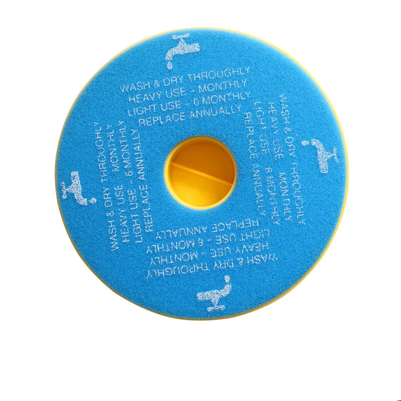 Аксессуары моющийся губчатый пластиковый элемент вакуумный фильтр