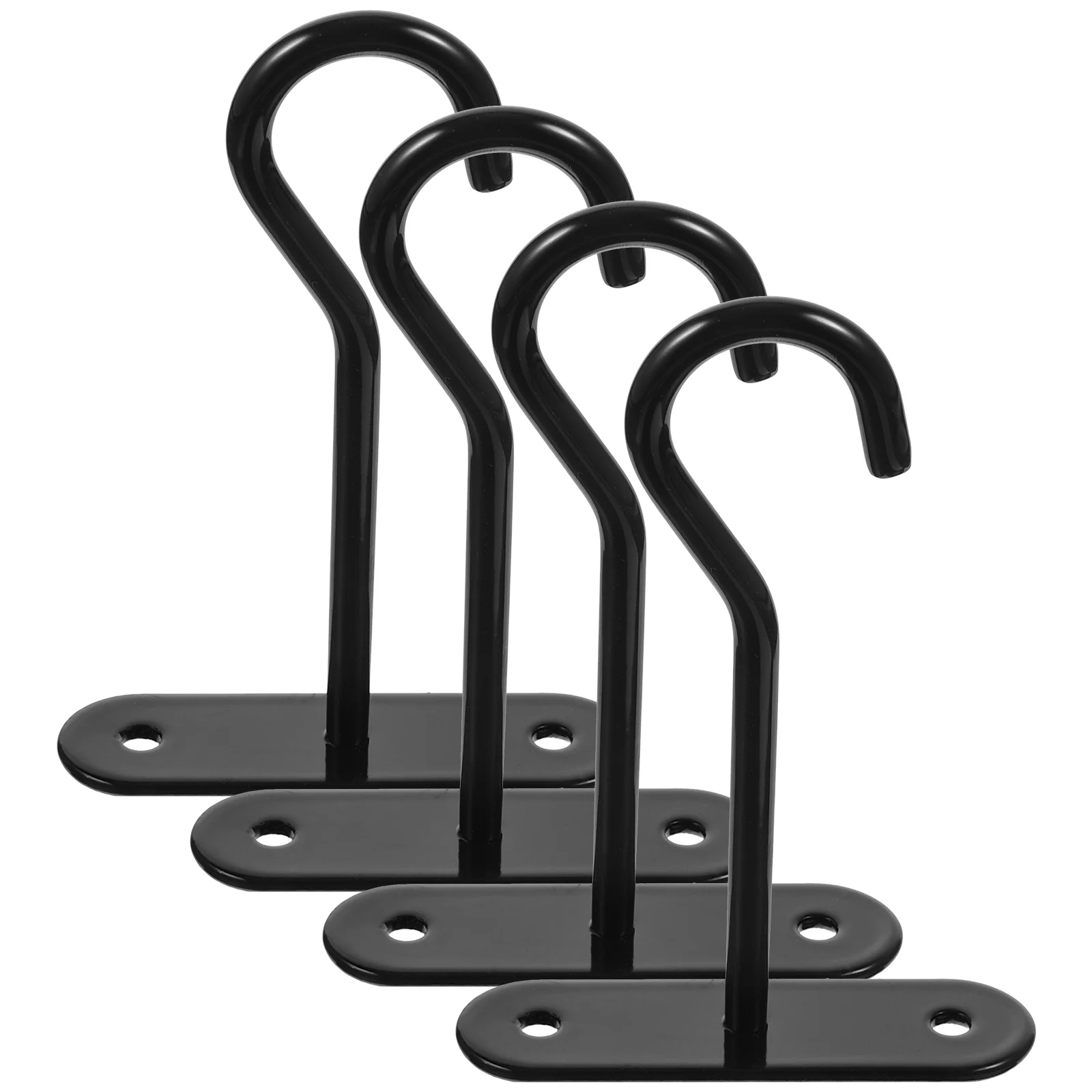 

4 Sets of Hooks Ceiling Hooks for Hanging Plants Metal Ceiling Hooks Wall Planter Hangers