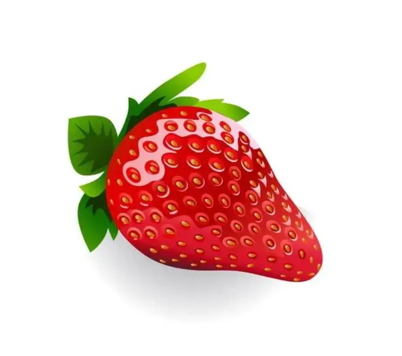 

Enamel Glaze Strawberry Earrings Necklace Bracelet Ring Set Jewelry for woman 2022 trend