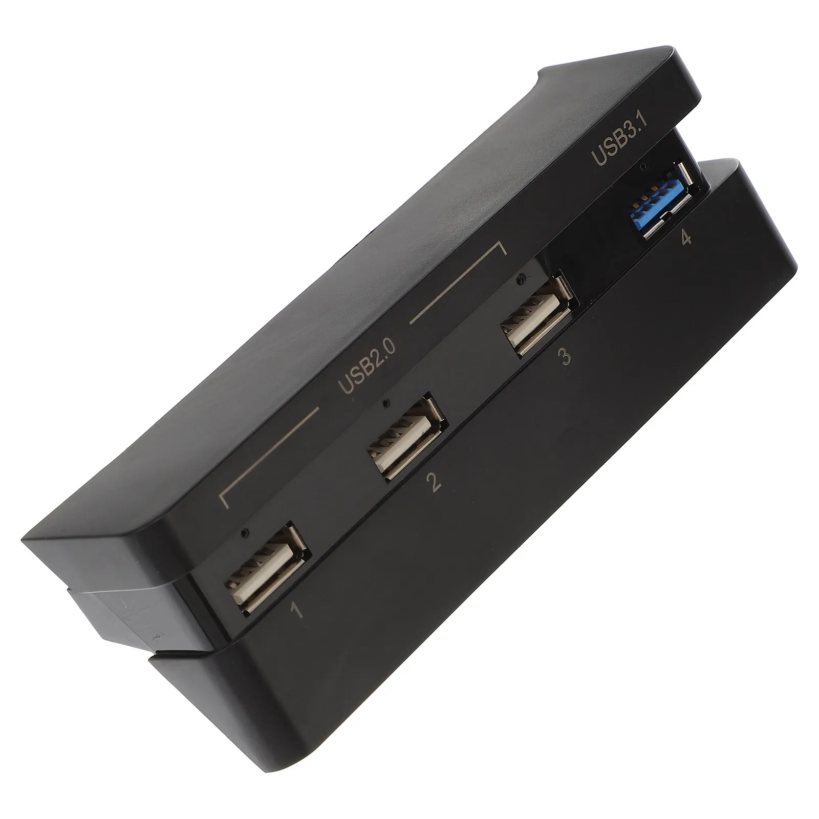 Фото USB-хаб-расширитель для игровых консолей, совместимый с PS4 Slim, ПК, ноутбуками, USB 2.0/3.1, поддержка нескольких устройств, не требует драйверов №5