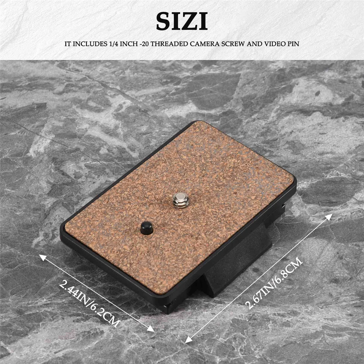 Новая быстросъемная пластина для QB-6RL PH-368 PH-268R/288R VCT-870RM DC70