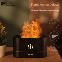 da diffuser aromatherapy flame effect home office automatic fragrance aroma ultrasonic atomizer essential oil humidifier usb