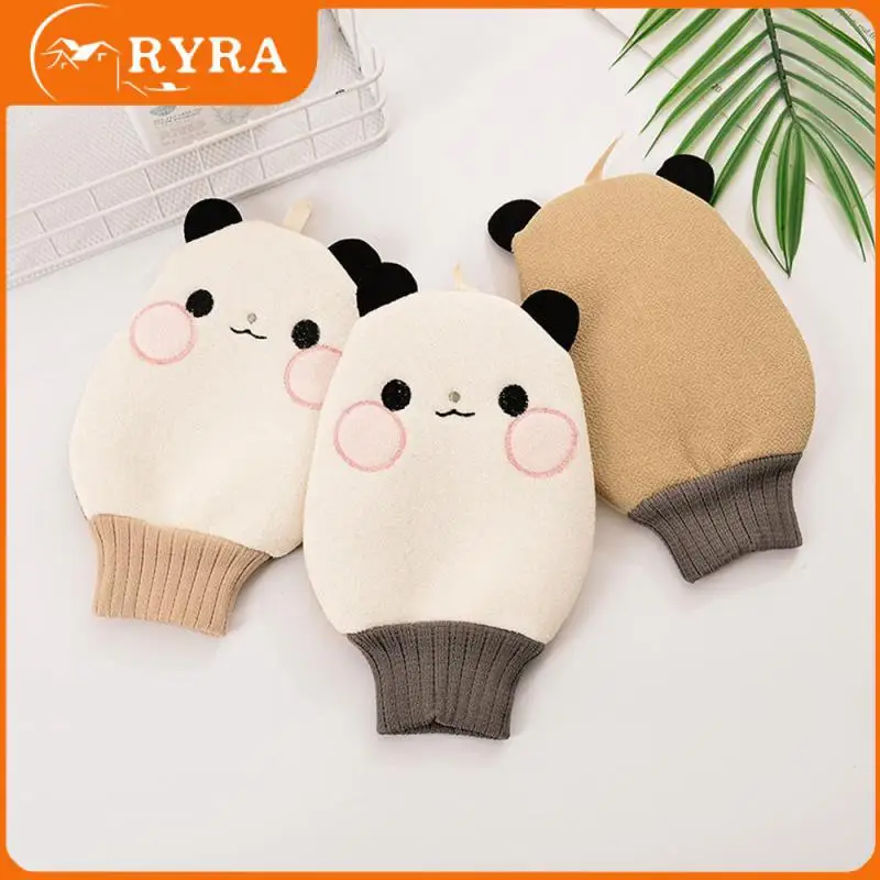 

For Body Showers Shower Bath Peeling Glove Durable Shower Spa Exfoliator Bath Glove Double-sided Deep Cleansing Thicken