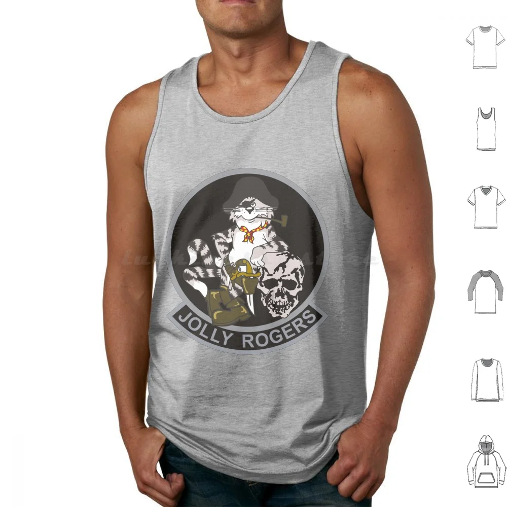 

F-14 Tomcat Vf-103 Jolly Rogers Tank Tops Vest Sleeveless Tomcat F14 Grumman Navy Vf 84 Vf 103 Planes Jolly Rogers Jets