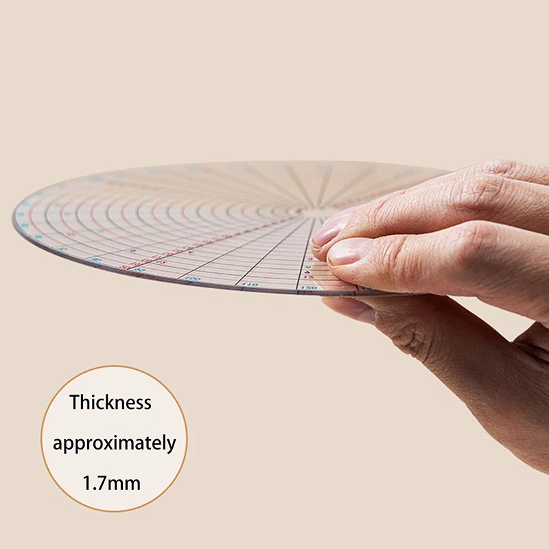 20 см круглый разделитель круглая разделительная линейка для карт сделай сам