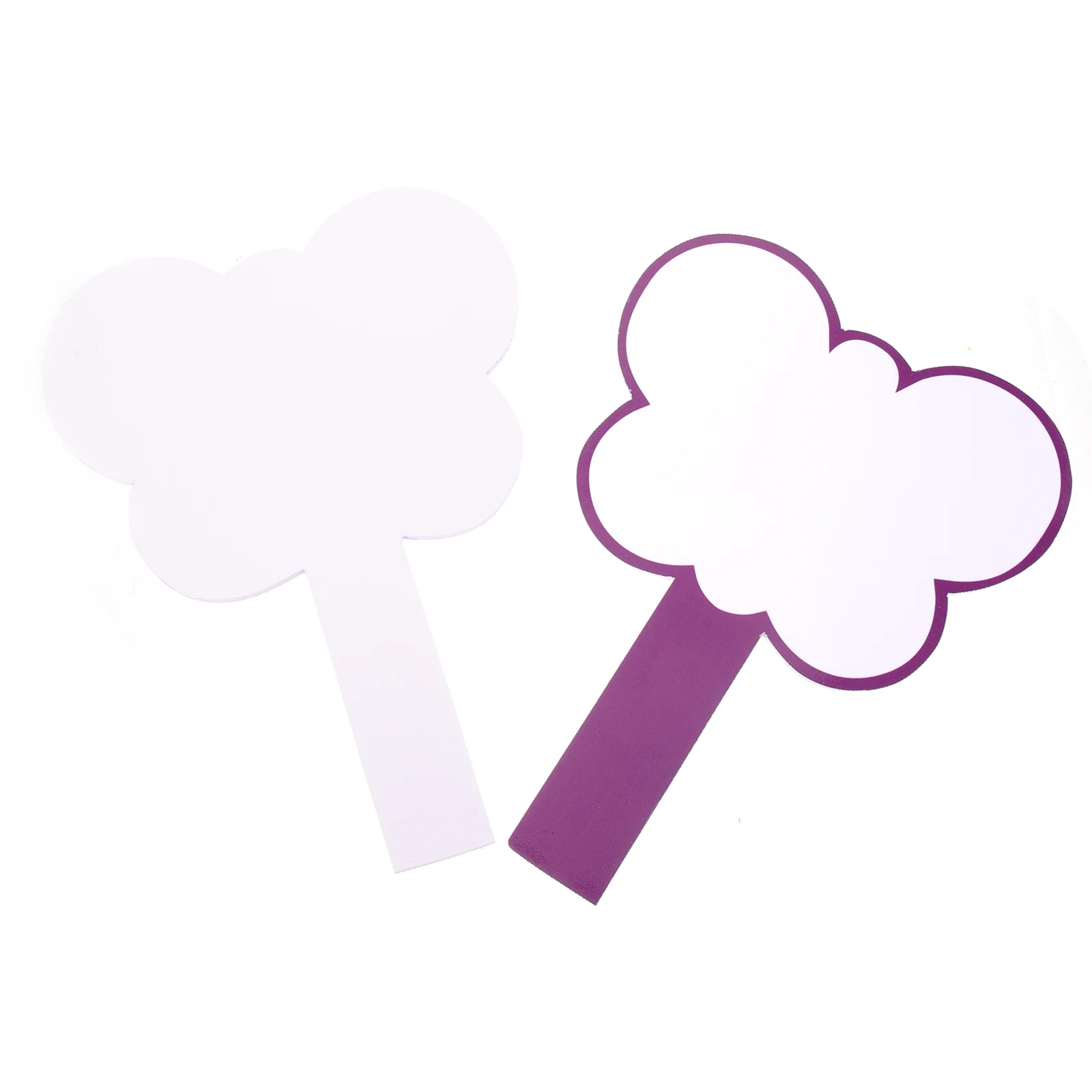 

Auction Answer Paddles Students Double Sided Whiteboard Single Handheld Scoreboard