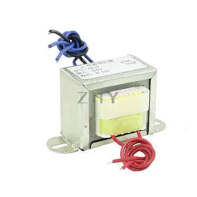 EI 57*30 60*52*50mm 20W 20VA AC 220V 380V To 6V 9V 12V 15V 18V 24V 36V Open Frame Core Double Output Small Power Transformer - купить по