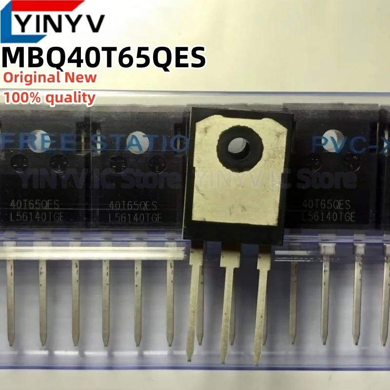 

10Pcs MBQ40T65QES 40T65QES TO-247 Instead MBQ40T65FESC MBQ40T65FDSC IGBT Tube 40A 650V 100% New imported original 100% quality