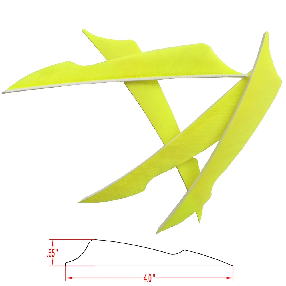 50 шт. новинка 4-дюймовые наконечники для стрельбы из лука