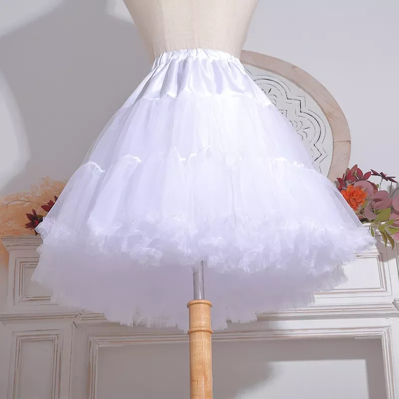 

support Lolita cloud boneless soft mesh skirt support white petticoat puff skirt Skirt support Lolita cloud boneless soft