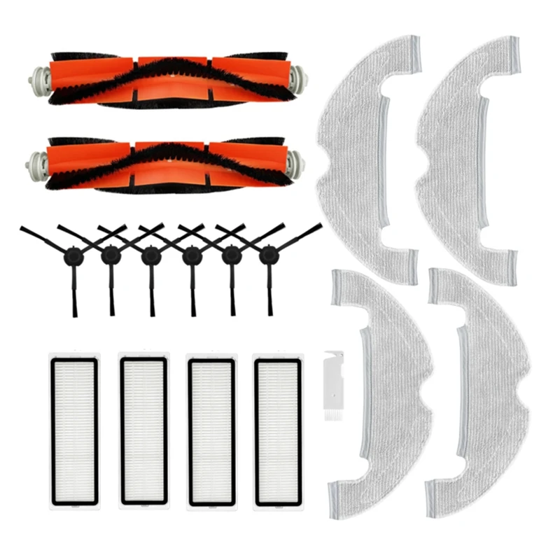 

Replacement Main Side Brush Hepa Filter Dust Bag Mop Cloth For Dreame Bot L10 Plus Z10 Pro D10 PLUS Robot Vacuum Cleaner