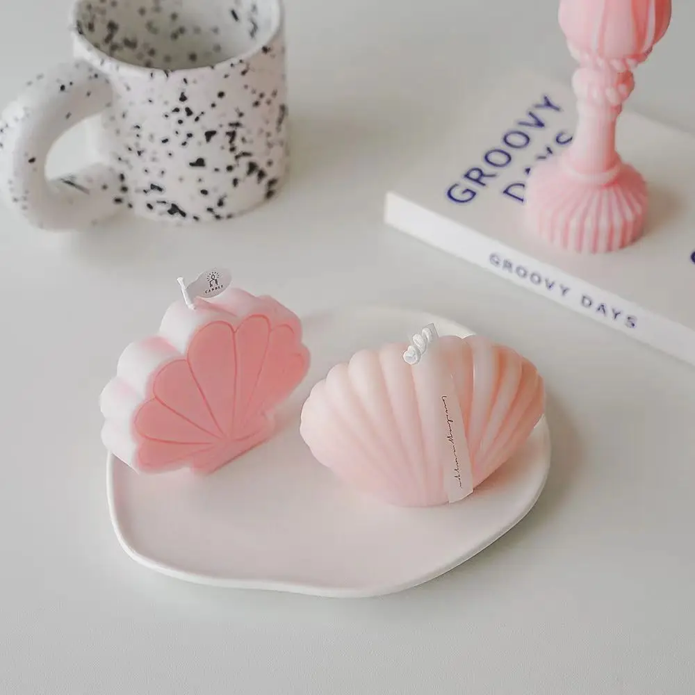 Датские пастельные искусственные розовые ароматические свечи подарок для