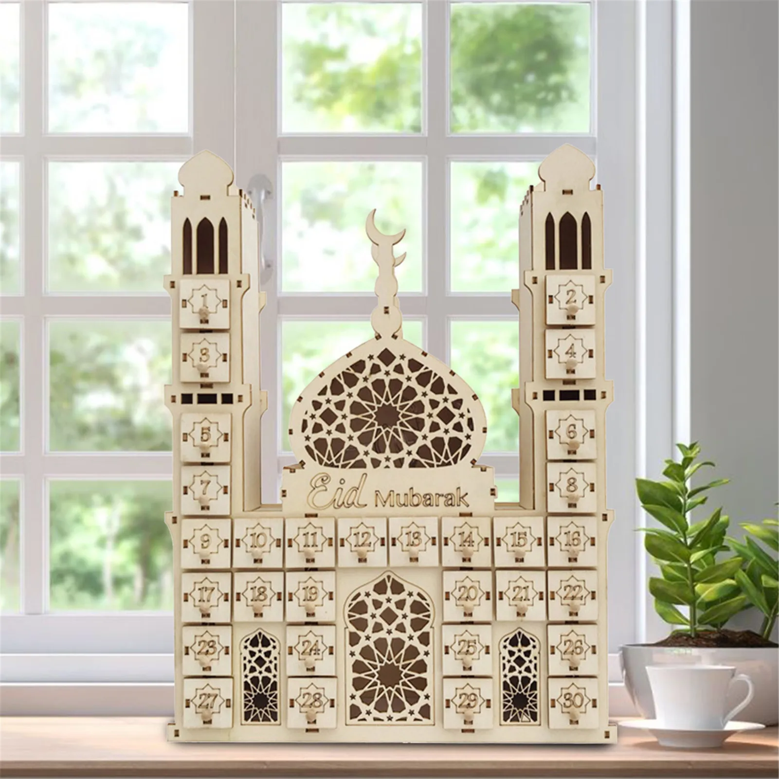 

Календарь для Рамадана 2022 календарь для детей «сделай сам» отсчет для ИД Мубарак Рамадан праздничное украшение «сделай сам» Рамадан Мубара...