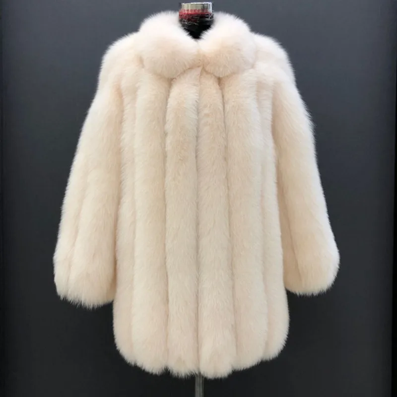 

Recommend Woman Coat Women's Winter Coats Fox Fur Fur Mink Fur Thick Winter High Street Other Real Fur Fur Coat Women