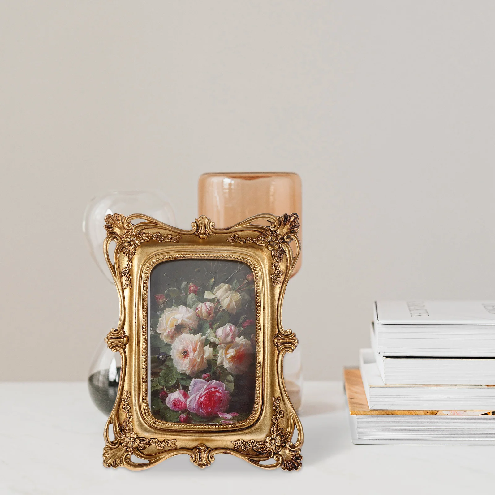 

Picture Frame Photo Display Holder Tabletop Desktop European Style Creative Decor