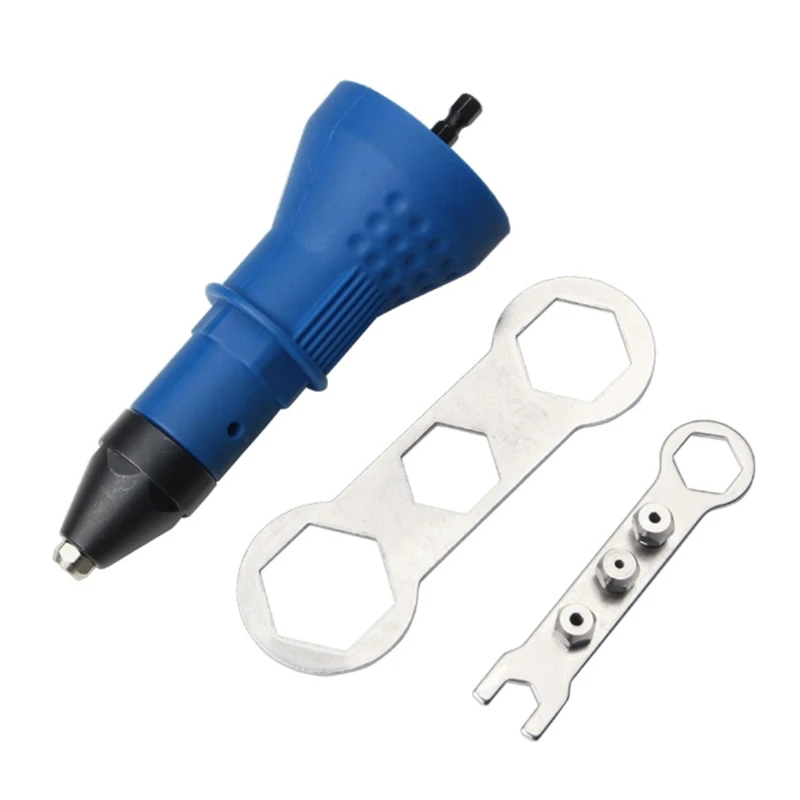 

Cordless Drill Electric Rivet Riveter Nut Adapter High Strength Riveting Insert Nut Tools Power Machine Accessories