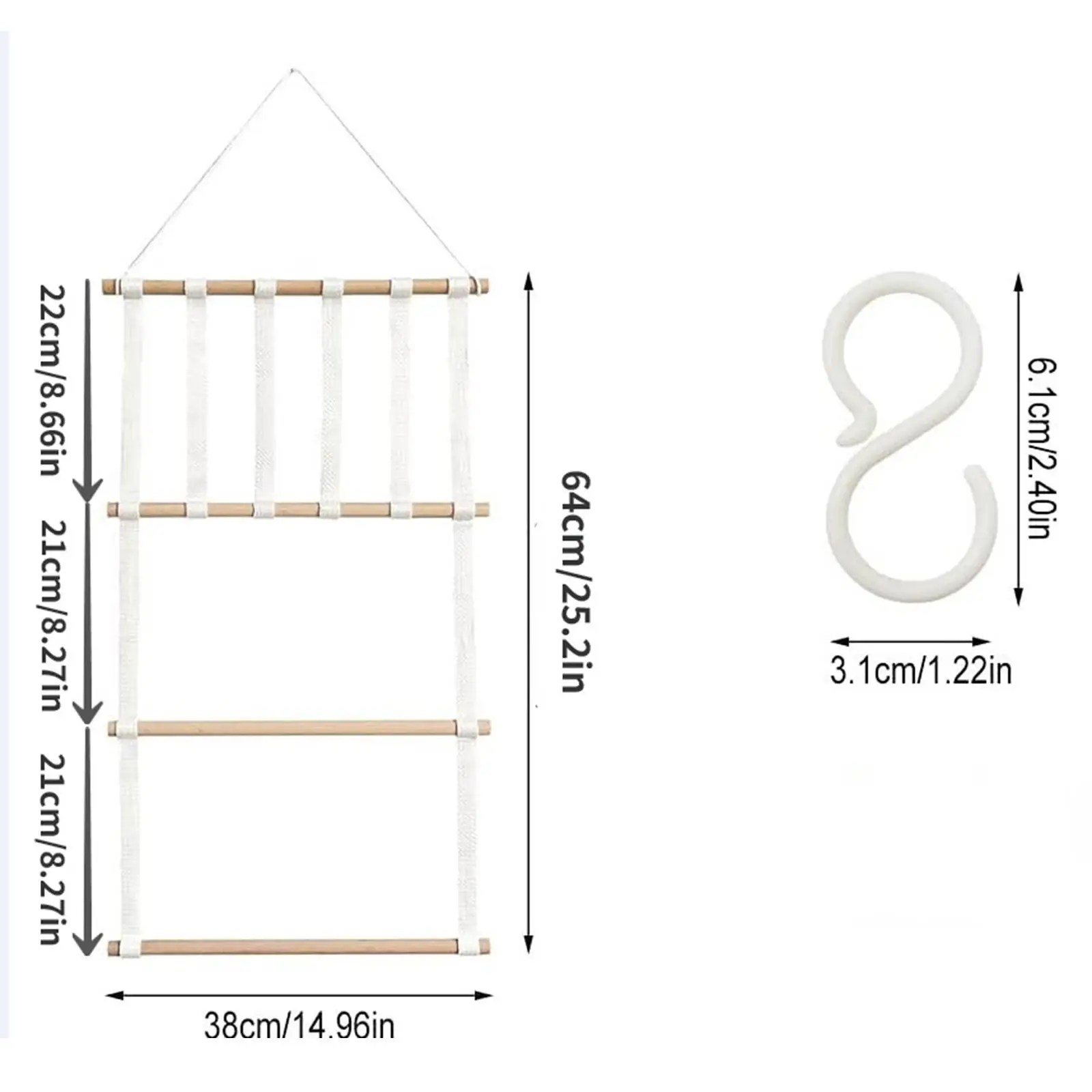 Держатель для банта волос девочек настенный органайзер большая емкость