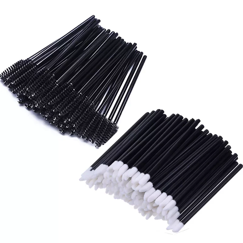 

NEW2023 100/500/1000pcs Eyelash Spoolies Disposable Lip Brush Eyelash Makeup Brush Mascara Applicator for Eyelash Extension