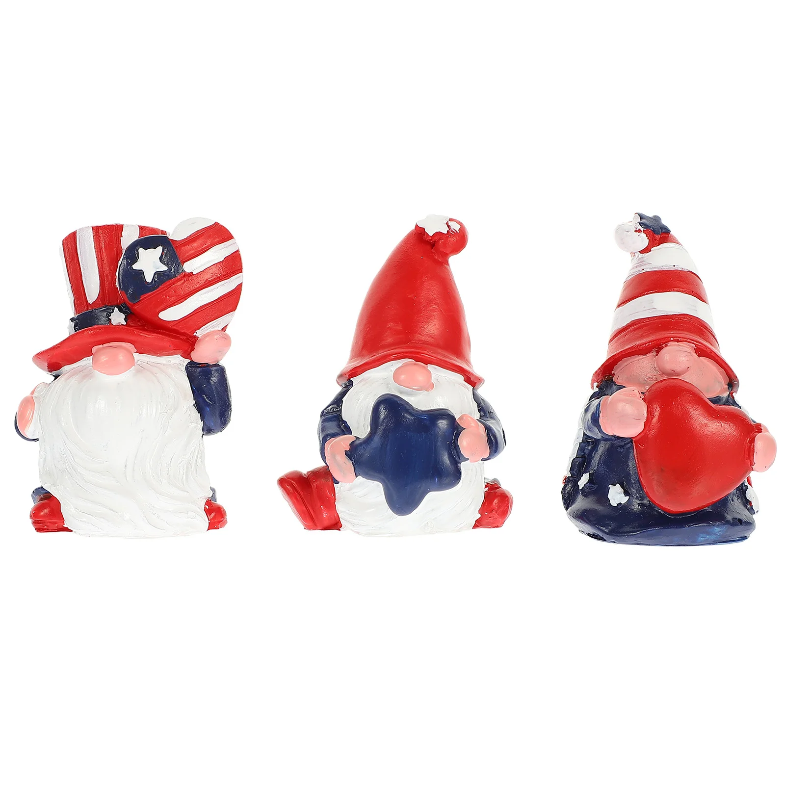 

3 шт., полимерные куклы-Гномы ко Дню независимости