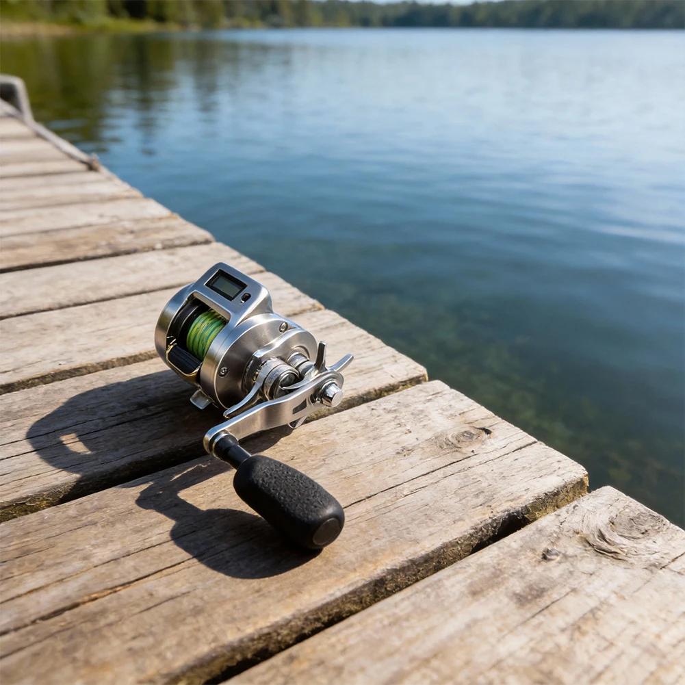 Фото Ручка-кноб из алюминия с ЧПУ для рыболовной катушки Daiwa Saltiga CT300MG 25CT200MG CT200HG с цифровым дисплеем, модифицированная рукоятка, аксессуар №3