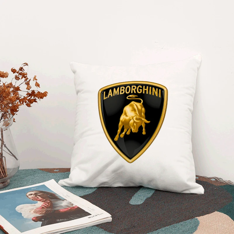 

Pillow Cases Decorative L-Lamborghini Covers Cover Silk Sleeping Pillows Sofa Fall Decor Bed Cushion Pillowcases Throw Body Home