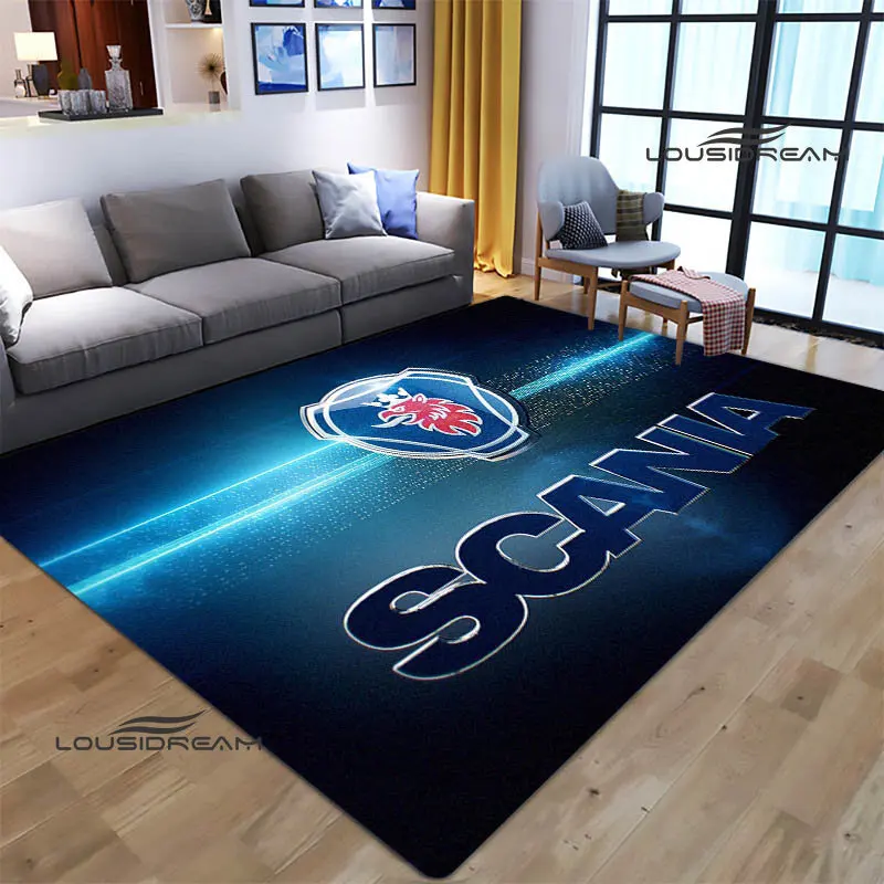 

Scania logo carpet Non -slip carpet carpets for living Room and Rugs for Bedroom Washroom Floor Mat Room Decor birthday gift