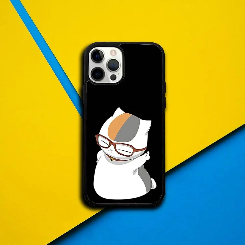 Фото Чехол для телефона Sensei Anime N-Natsume для iPhone 16,15,14,13,12,11, Pro, Max, Plus, Mini, SE4, E с магнитной беспроводной зарядкой Magsafe №3