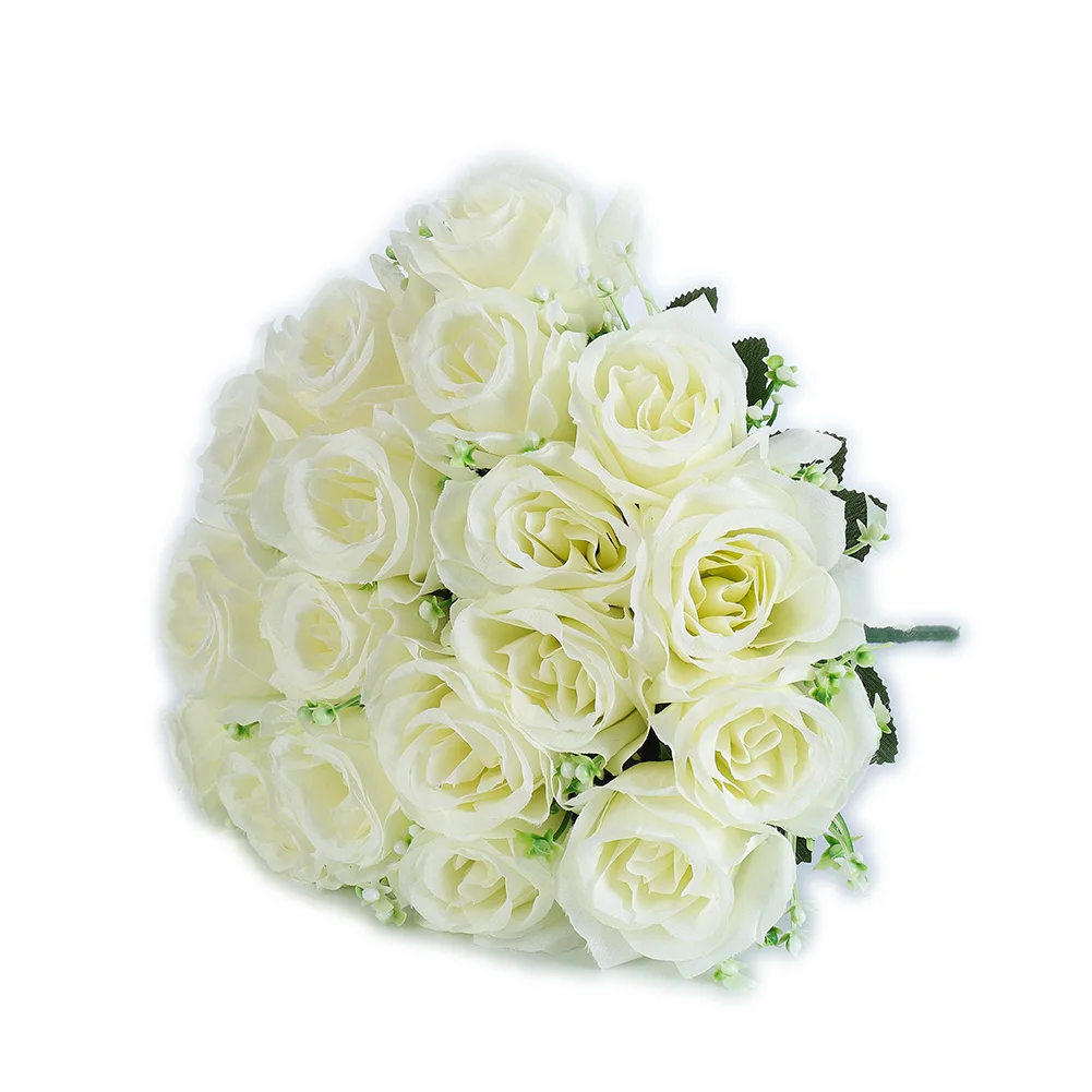 Sunflower Fake Rose Flower Bouquet Coffee Table Decor Decoration Fake Flowers Home Leisure Living Room Durable