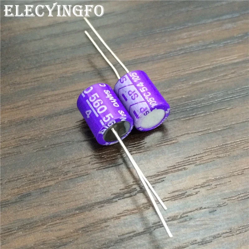 10 шт./100 шт. 560 мкФ 4 В SANYO OS-CON SP 8x11 мм сверхнизкий ESR 4V560 4SP560M твердотельный