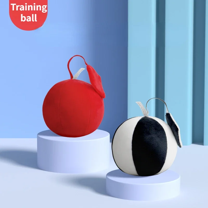 

Зрение тренировочный красный мяч зрение Чейз красный раннее образование обучающая игрушка