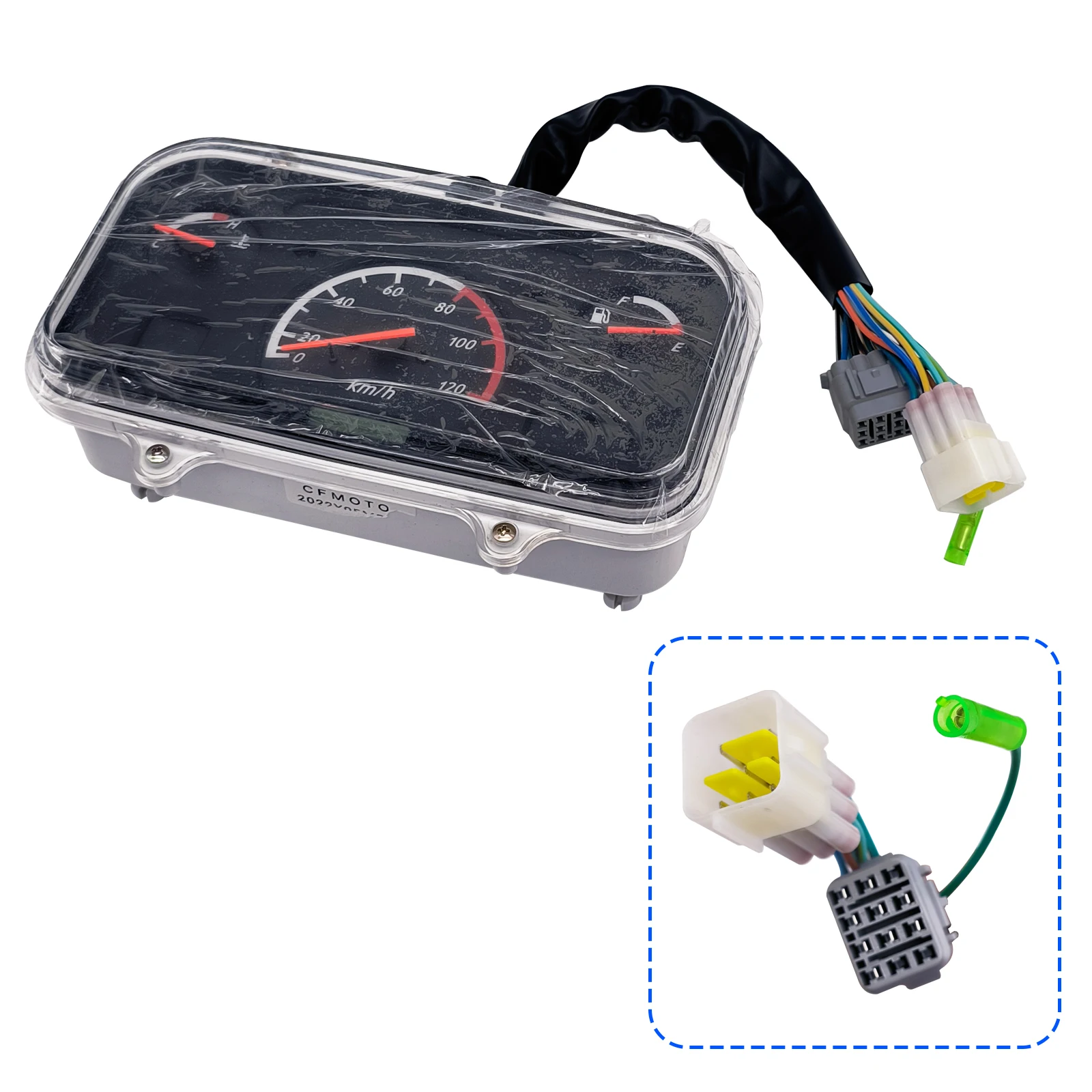 Speedometer instrument Metric Units Gauge For CFMOTO CF500 UTV Quad 500-3 parts No. 9010-170110-1000