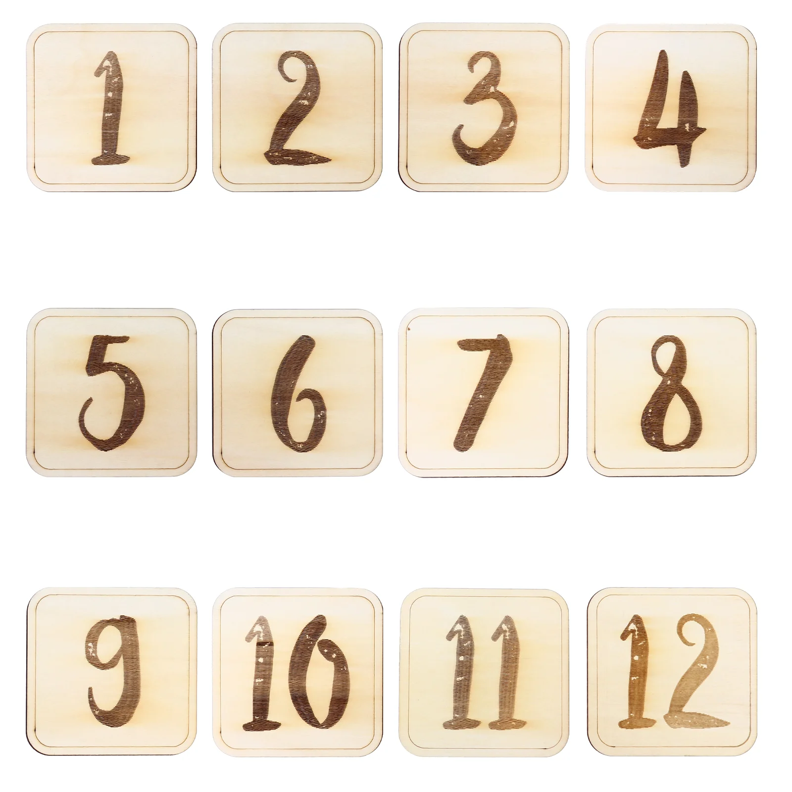 Карты с вехами на день рождения реквизит для детской фотографии эмблемы