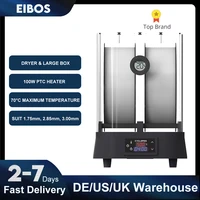 eibos 3d dryer box telam 1 75mm 2 85mm 3 00mm 3d printer filament compatible storage box keep filament dry while printing