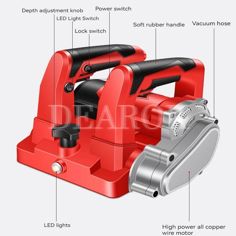 Строгальный станок для стен 4580 Вт электрическая лопатка машина ремонта старых