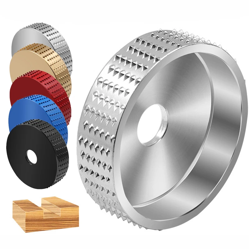 16mm/22mm Bore Round Wood Angle Grinding Wheel Polishing Sanding Carving Rotary Tool  Abrasive Disc Tools for Angle Grinder