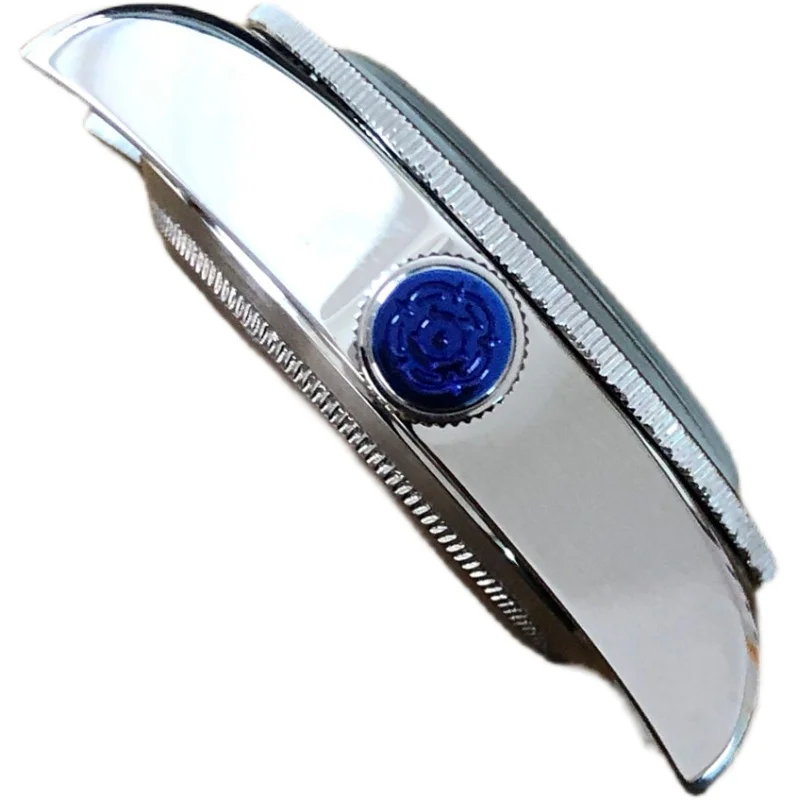 41mm Watch Case Fine Steel Suitable for The Aluminum Ring of Mineral Mirror of NH35 NH36 Automatic Movement