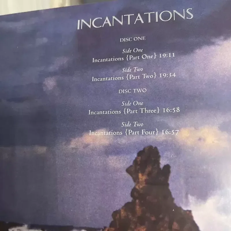 Прозрачный клей для виниловой пластинки MIKE OLDFIELD INCANTATIONS 2LP (art.: 3920db4da1ea2) - 3920db4da1ea2