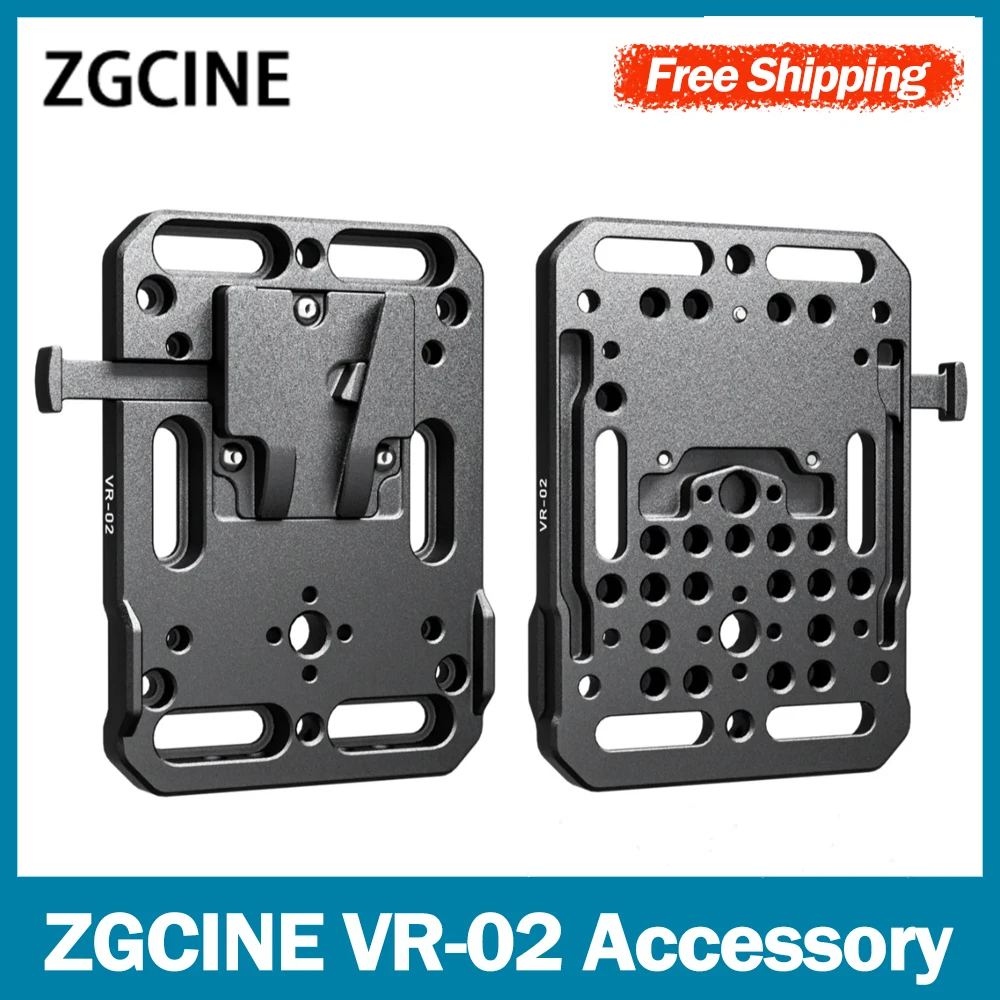 

ZGCINE VR-02 V-Lock Mount Battery Plate Quick Release Plate