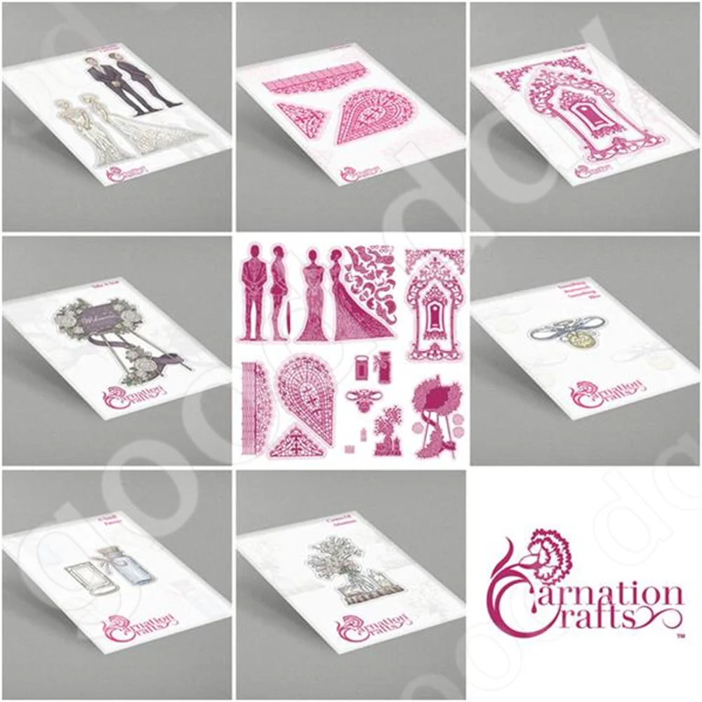 

New Flower Border Number Letters Metal Cutting Dies Scrapbook Diary Decoration Embossing Template Diy Greeting Card Handmade