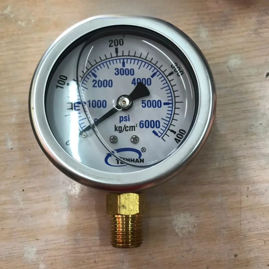 Датчик сейсмического давления TENHAN YN60 400 кг 600 10 МПа 250 гидравлический инструмент
