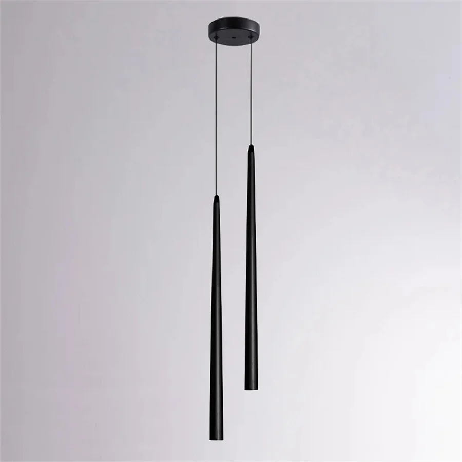 

Подвесной светильник Thrisdar, черный, алюминий, двойная головка