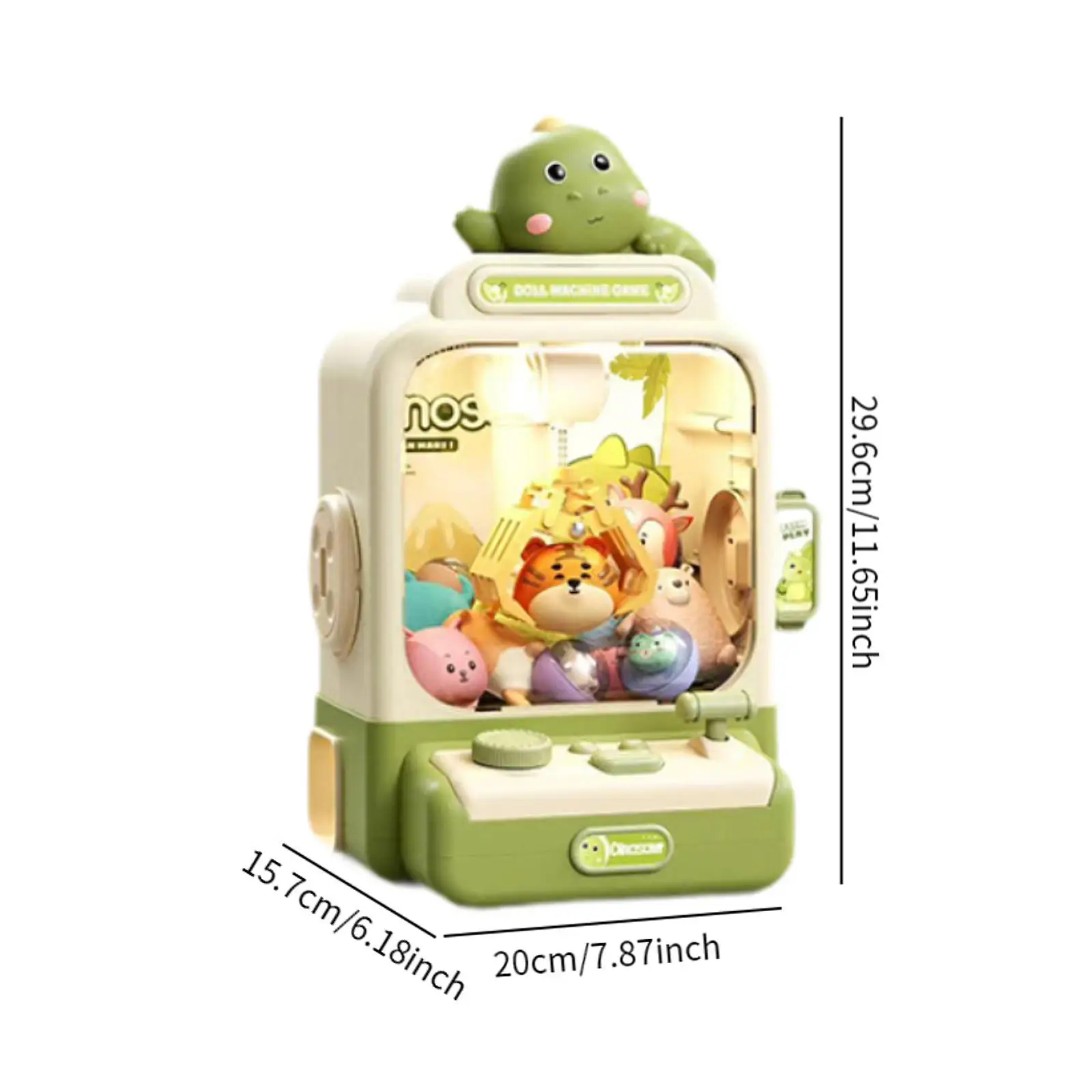 Детский захват с когтями плюшевые и звуки торговая игрушка для детей